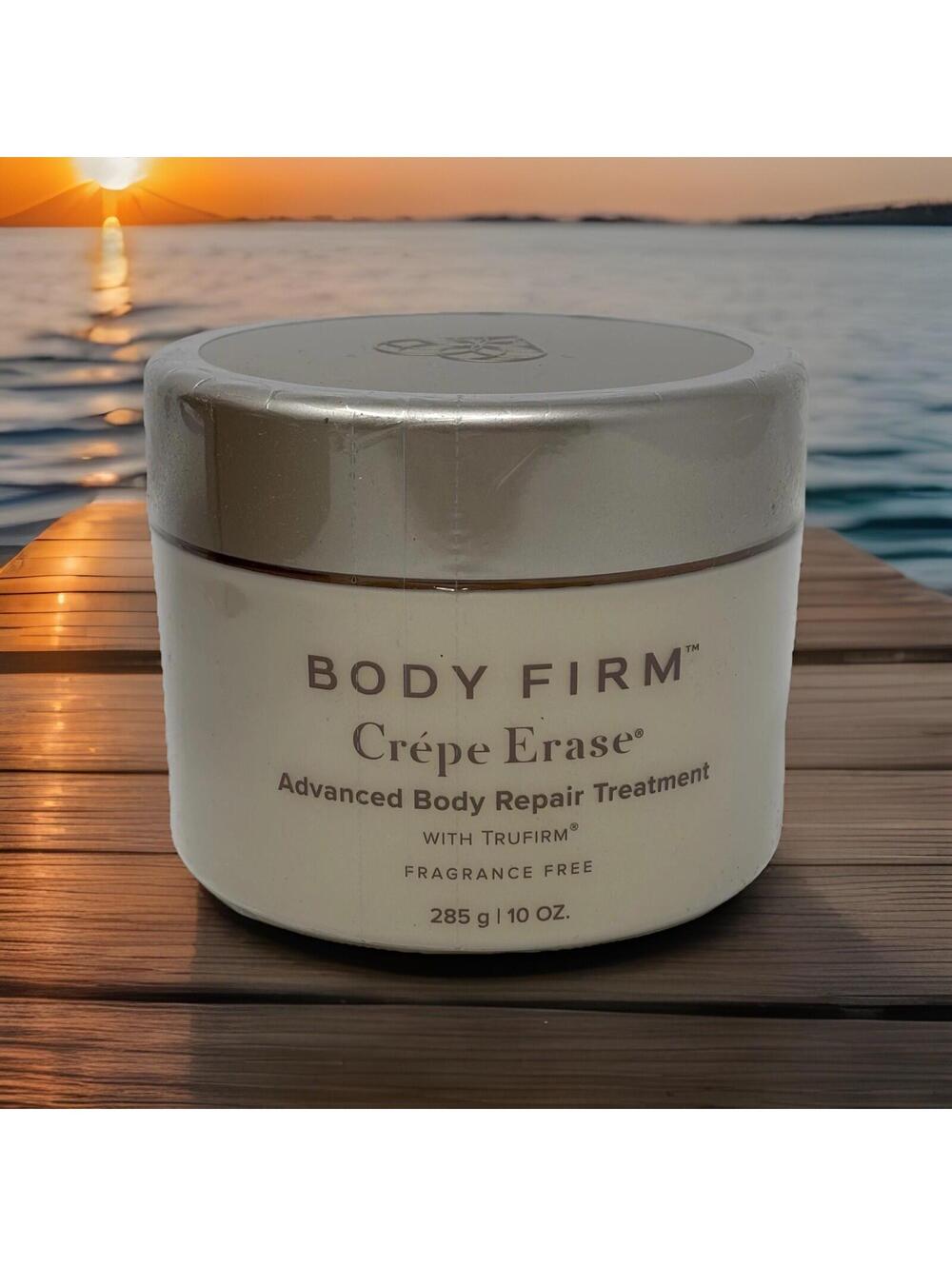 Body Firm Crepe Erase Advanced Body Repair Treatment 10oz Fragrance Free Sealed